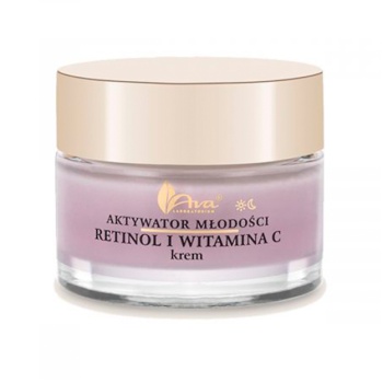 AVA AKTYWAOR MŁODOŚCI KREM DO TWARZY RETINOL + WITAMINA C 50 ml